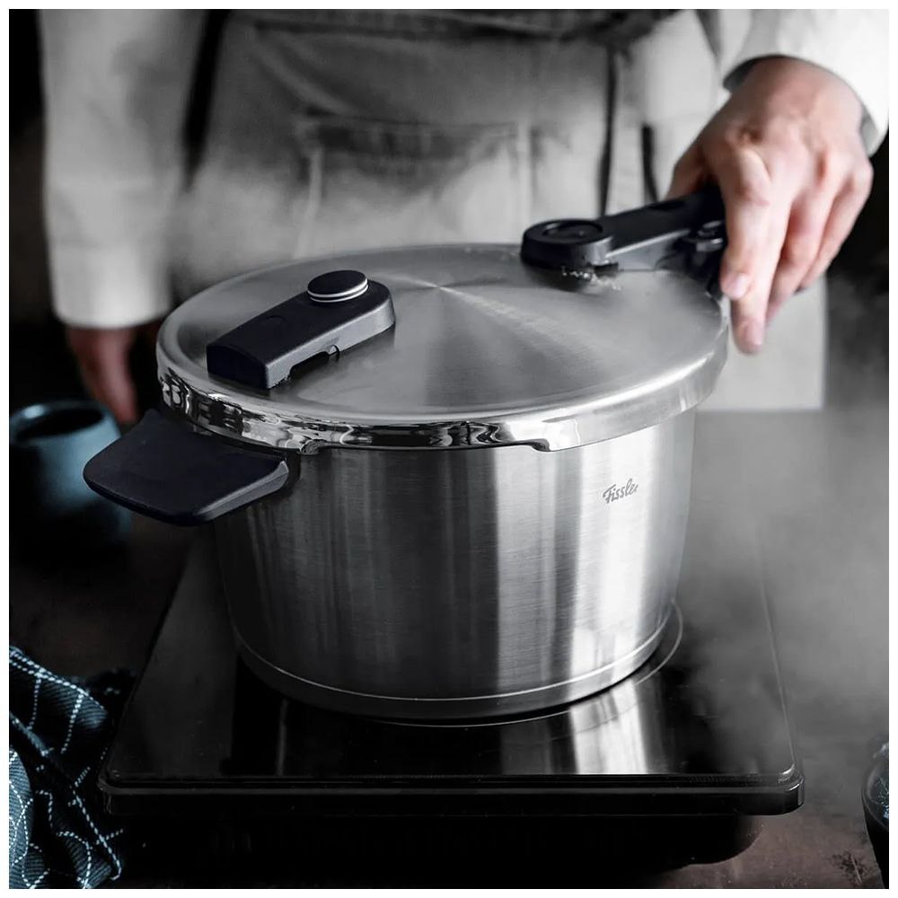 フィスラー圧力鍋 ビタクイック4.5L、スキレット2.5Lセット Fissler