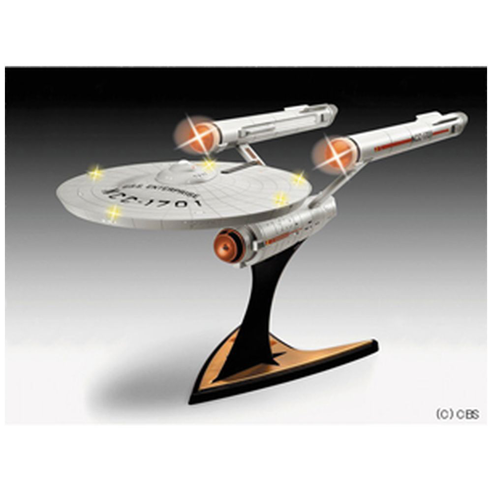 プラモデル スタートレック NCC1701 USSエンタープライズ ポーラライツ