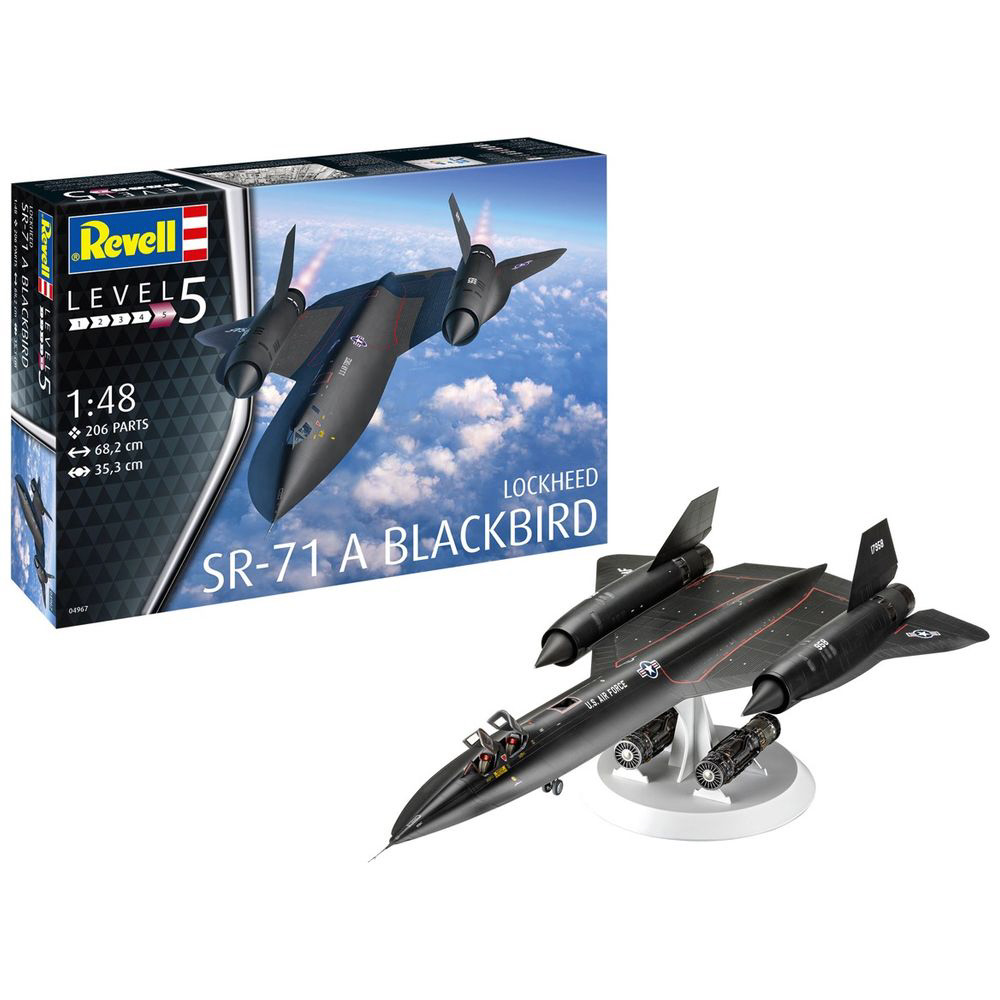 レベル 1/48 ロッキード SR-71 ブラックバード 新品 レベル 1/48 ロッキード SR-71 ブラックバード 新品