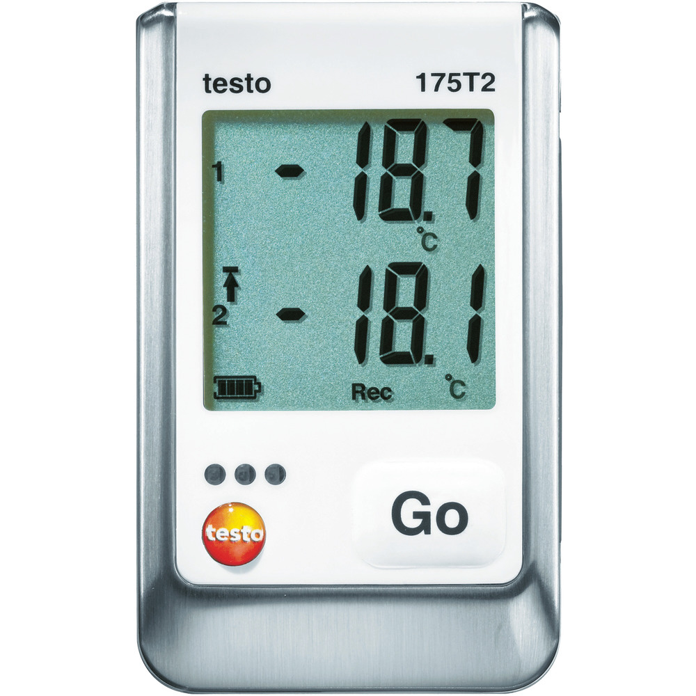 温度データロガ内蔵1チャンネル＋外付1チャンネル TESTO175T2｜の通販