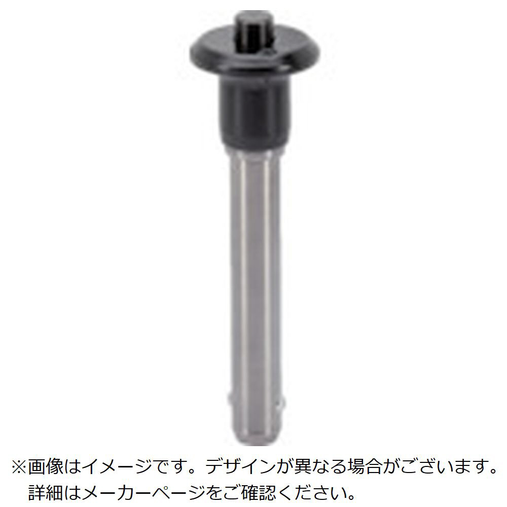 HALDER　ボールロックピンセルフロッキングきのこグリップ付　ステン析出硬化ピン12×110 22350.0262