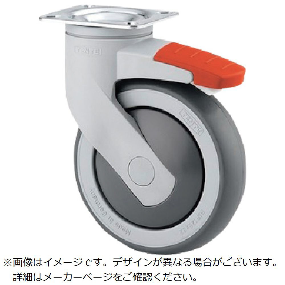 テンテキャスター 重荷重用高性能旋回キャスター(ウレタン車輪・メンテナンスフリー) 3648ITP200P63CONVEX テンテキャスター 重荷重用高性能旋回キャスター(ウレタン車輪
