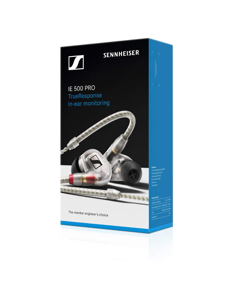 買取】SENNHEISER イヤホン IE-500-PRO-CLEAR クリア|SENNHEISER 