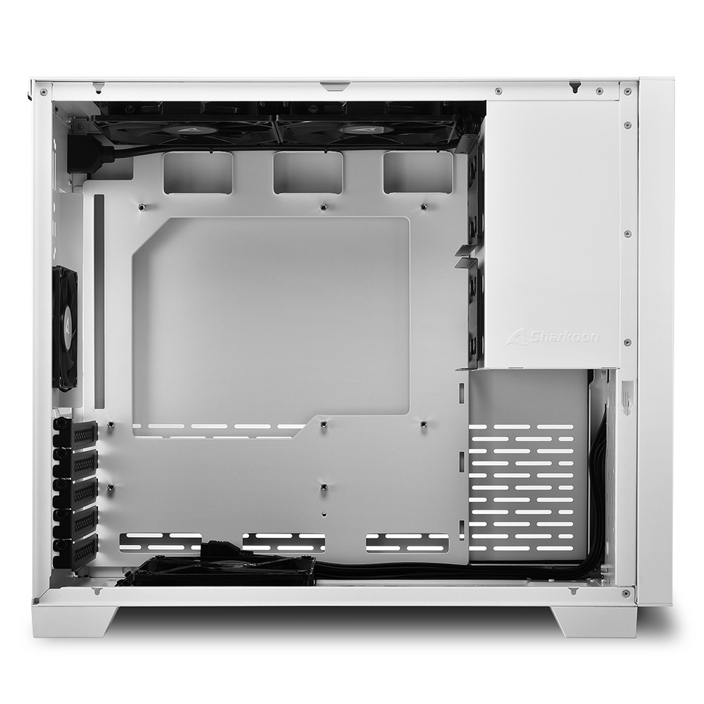 PCケース [Micro ATX Mini-ITX] MS-Y1000 WHITE ホワイト｜の通販は