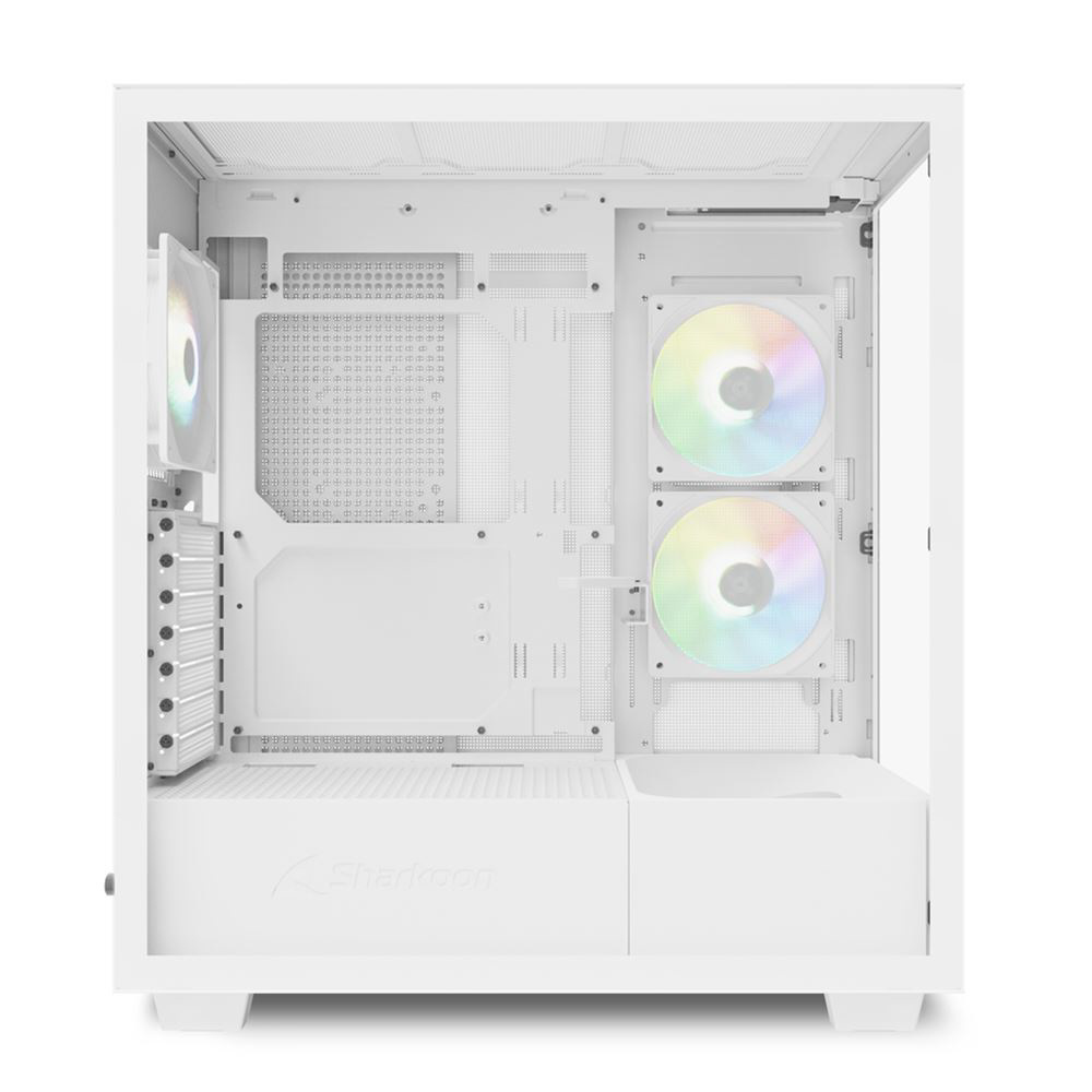 PCケース [ATX /Micro ATX /Mini-ITX] REBEL C60 RGB WT ホワイト
