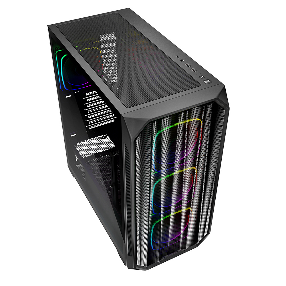 PCケース [ATX /Micro ATX /Mini-ITX] AK5M RGB(メッシュ メタル