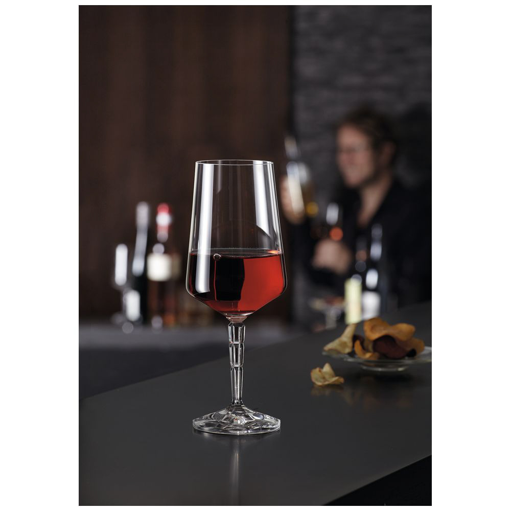 LEONARDO レッドワイングラス6P 400ml Lucente ブルー 061776
