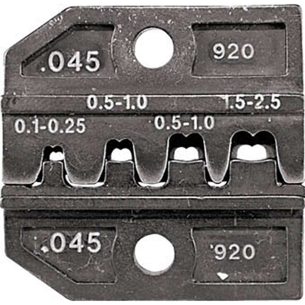 RENNSTEIG 圧着ダイス 624－045 オープンバレル平端子0．1－2． 624－045－3－0