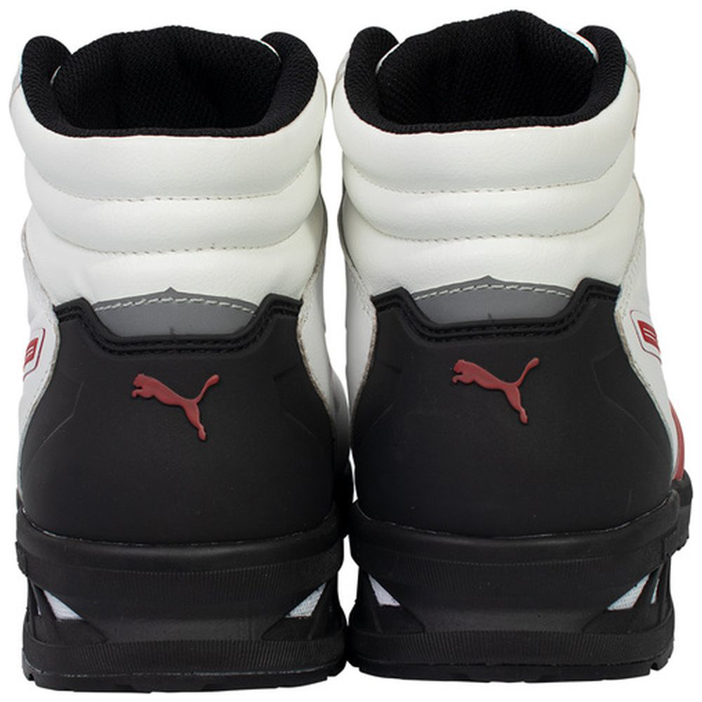 PUMA ライダー2.0 ホワイト＆レッド ディスク ミッド 25.0｜の通販は