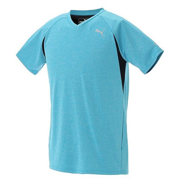 メンズ ランニング Tシャツ SS Tee(Mサイズ/atomic blue heather）514241_02