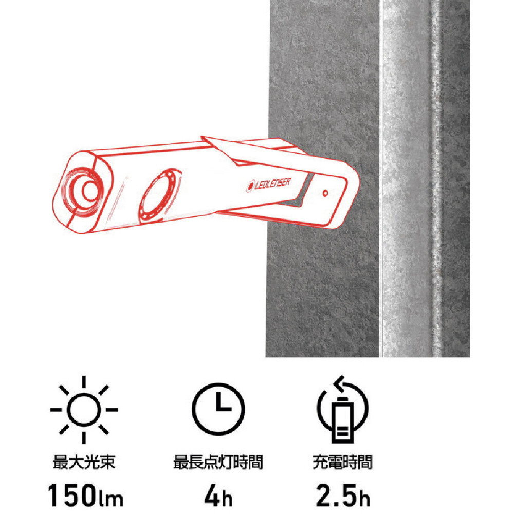 LEDLENSER 充電式ワークライト（LED） iW4R｜の通販はソフマップ[sofmap]
