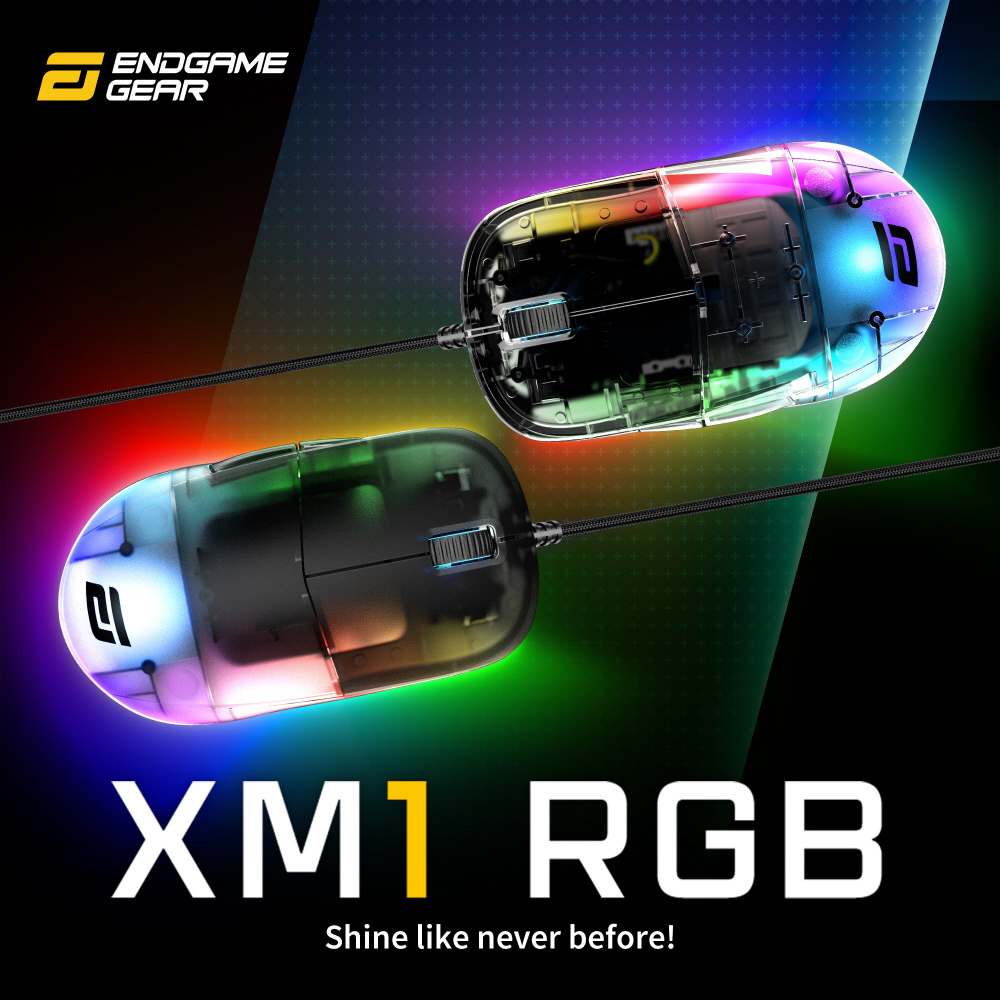 ゲーミングマウス XM1 RGB ダークリフレックス EGG-XM1RGB-DR ［光学式 ...