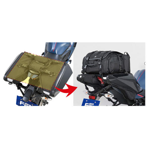 カービングシェルケースSS（ブラック） 容量20L（片側10L） MFK-313