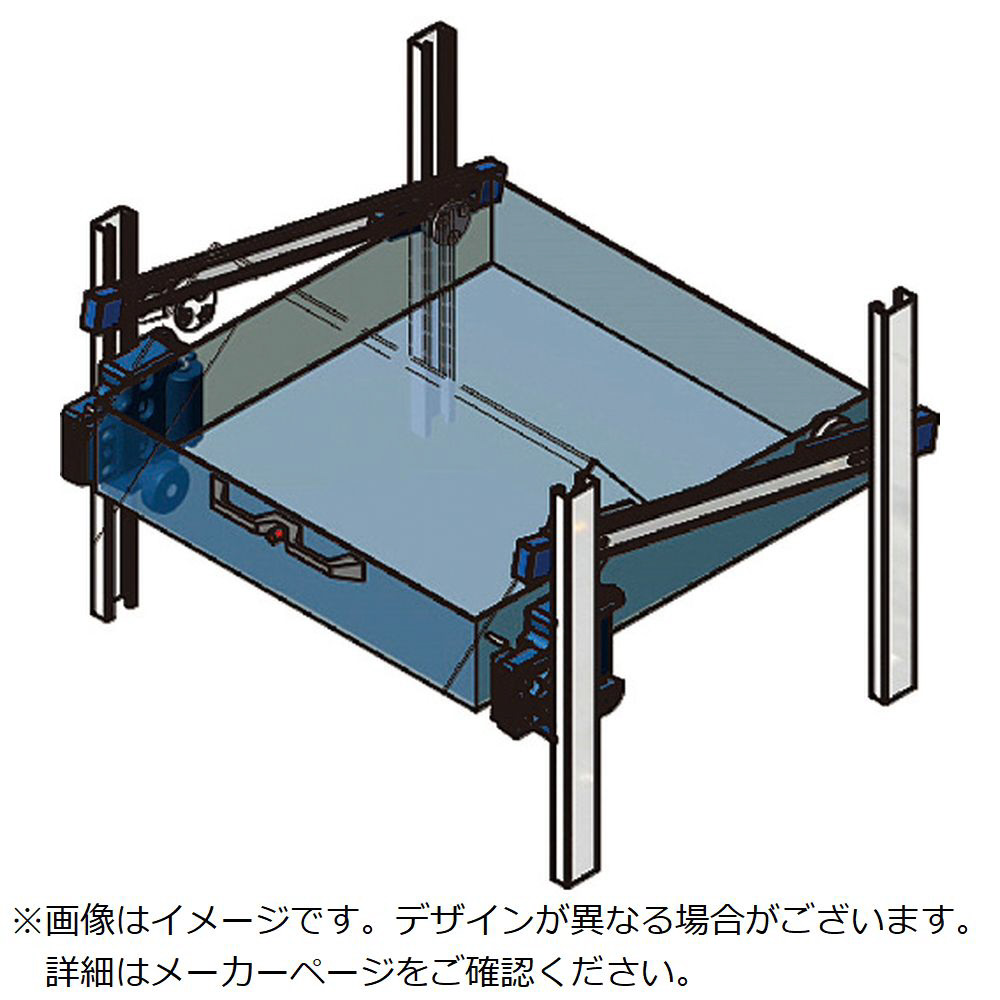 スガツネ工業　（190024616）CBL－E53GP－1050Sスライドレール CBLE53GP1050S