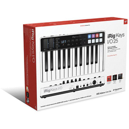 オールインワンMIDIコントローラー〕iRig Keys I/O 25 (Android/iOS