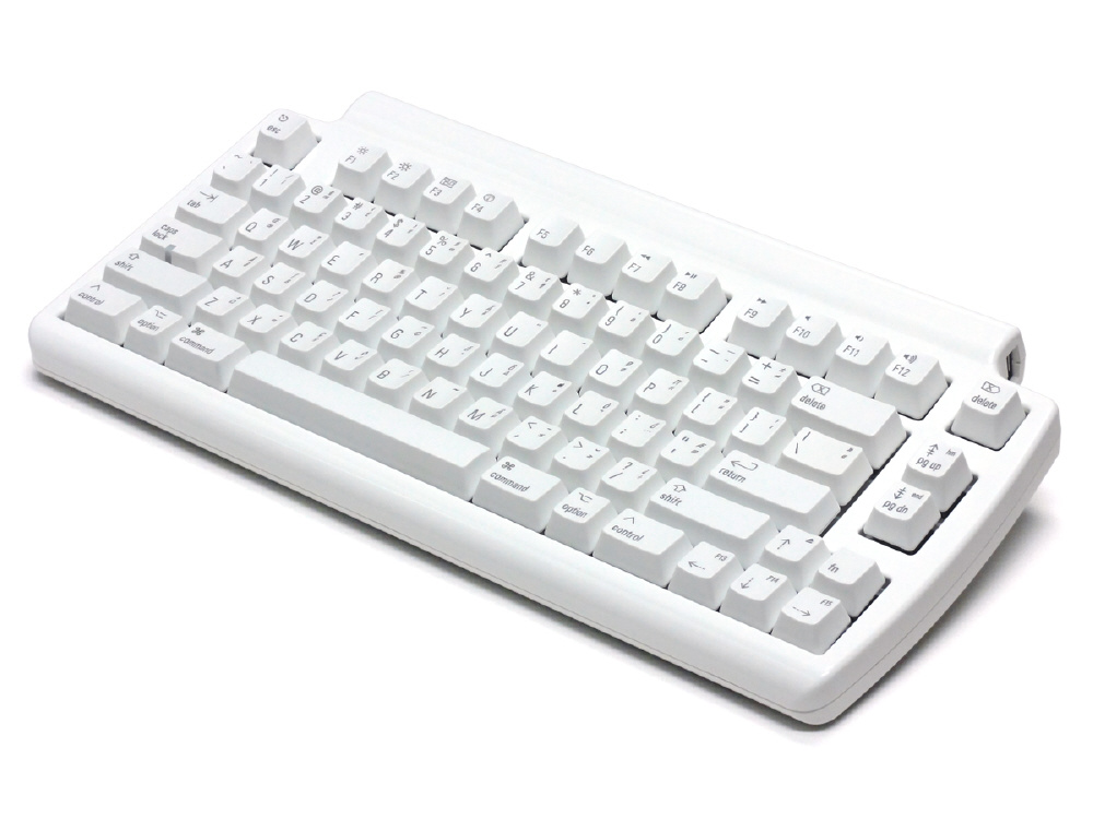 キーボード Mini Tactile Pro keyboard for Mac(英語配列) ホワイト