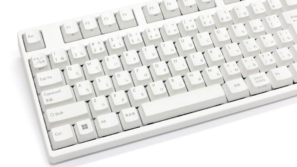 キーボード Majestouch 3 HAKUA(茶軸)(Windows11対応) ホワイト