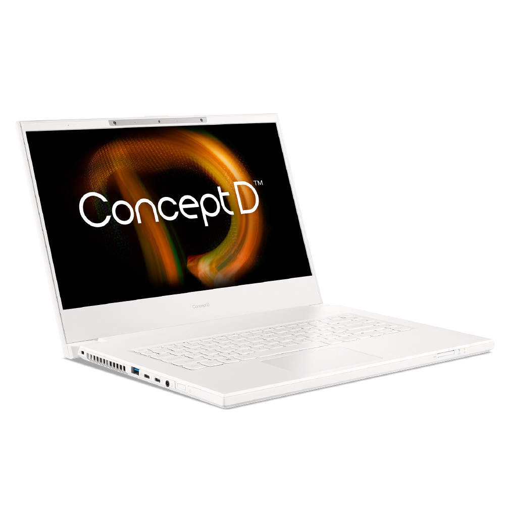 ノートパソコン Concept D7 SpatialLabs Edition The White CN715-73G-SL76Z ［15.6型  /Windows11 Pro /intel Core i7 /無し /メモリ：64GB /SSD：1TB /英語版キーボード 