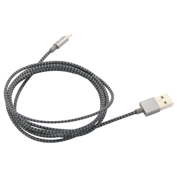iPad / iPad mini / iPhone / iPod対応　Lightning ⇔ USBケーブル 充電・転送 2.4A  （1.5m・ブラック）　MFi認証　CK-LA01BK