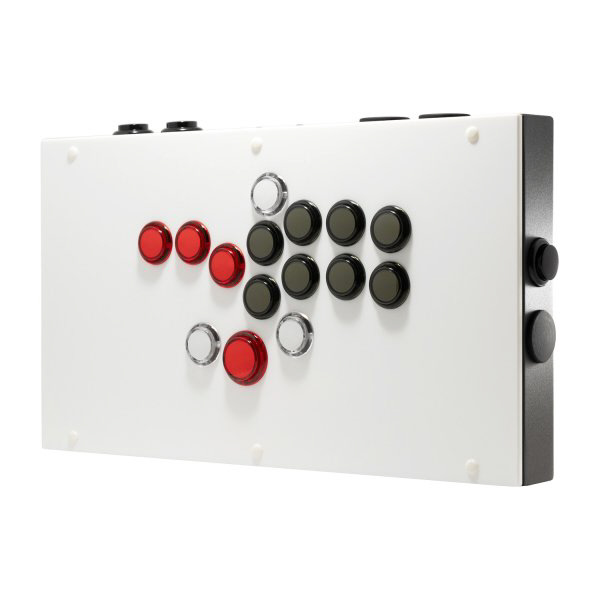 レバーレスアーケードコントローラー FightBox K10 Ex ホワイト