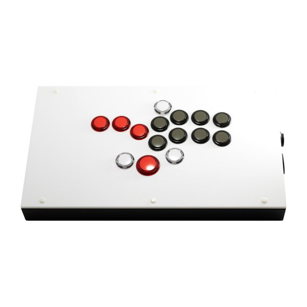 レバーレスアーケードコントローラー FightBox K10 Ex ホワイト