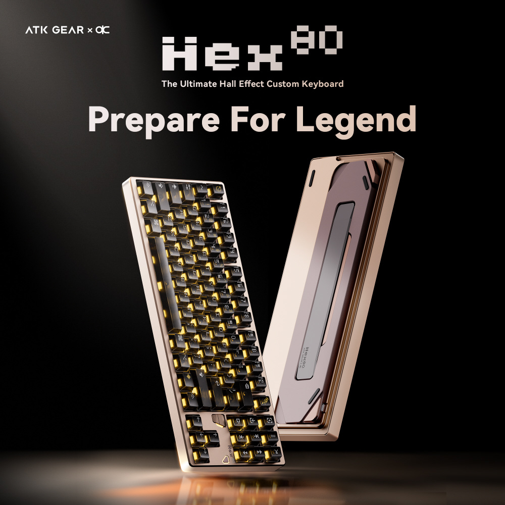 ゲーミングキーボード(ラピッドトリガー対応) Hex80(英語配列