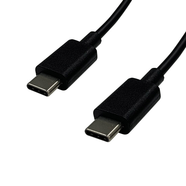 【USB-IF正規認証品】0.5m［USB-C ⇔ USB-C］USB2.0/3A対応USBケーブル 充電・転送　ブラック　BKS-CD3CS050K　 【ビックカメラグループオリジナル】