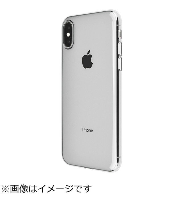 iPhone X用 Air Jacket クリアブラック PGK-73｜の通販はソフマップ[sofmap]