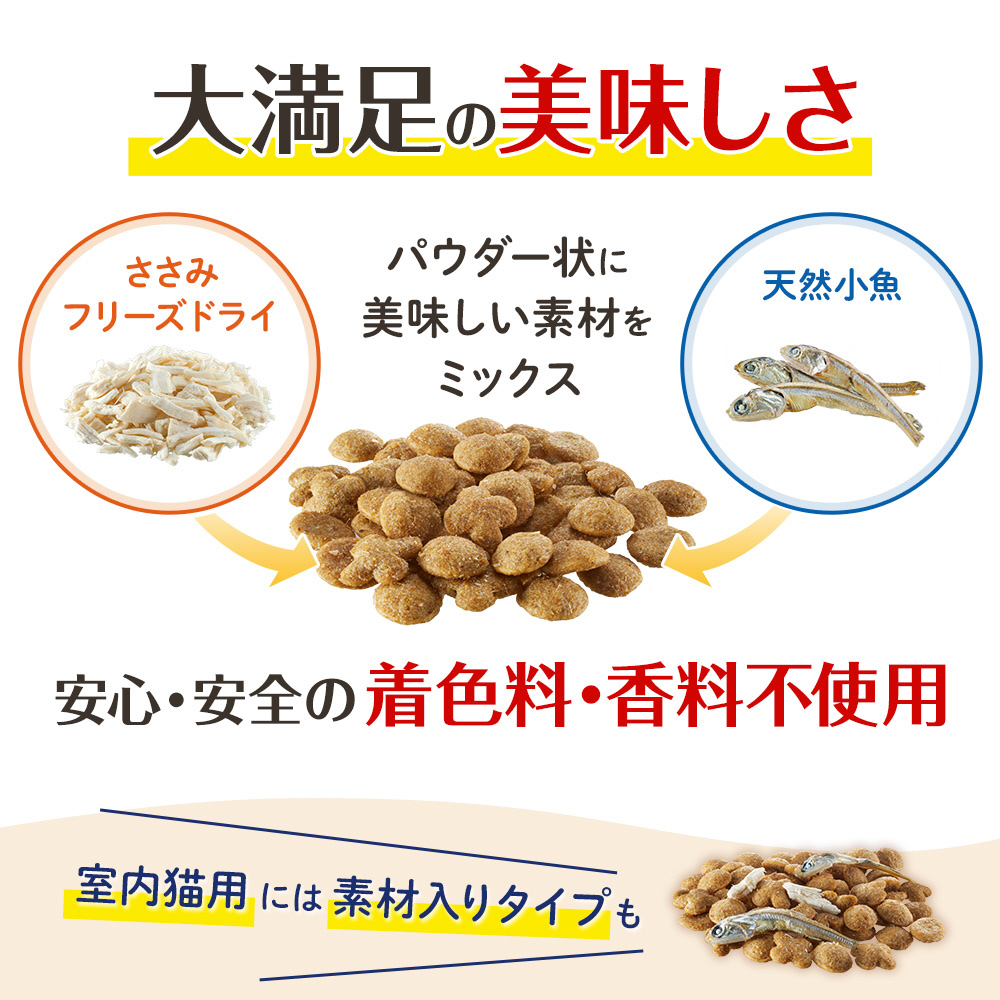 AllWell 室内猫用 チキン味挽き小魚とささみフリーズドライパウダー入り 1.6kg｜の通販はソフマップ[sofmap]