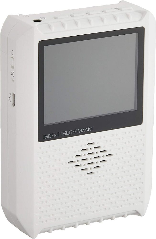 2.8インチ液晶付録画・録音機能搭載ポータブルワンセグテレビ TVR-L39M