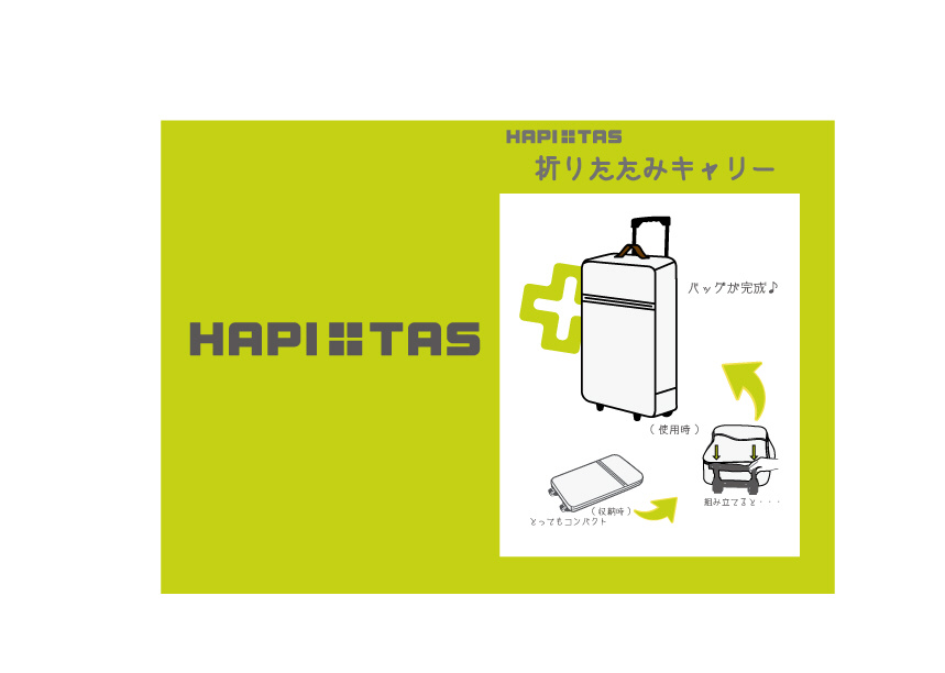 折りたたみキャリーカート 29l Hapi Tas ハピタス コミックナチュラル H0007 Pn22 の通販はソフマップ Sofmap