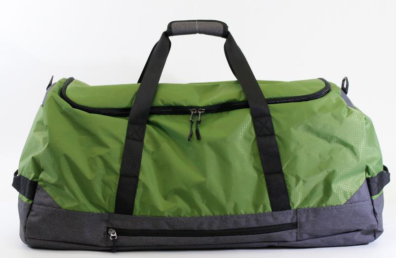 パッカブルボストンバッグLサイズ100L オリーブ／グレー HPL0414