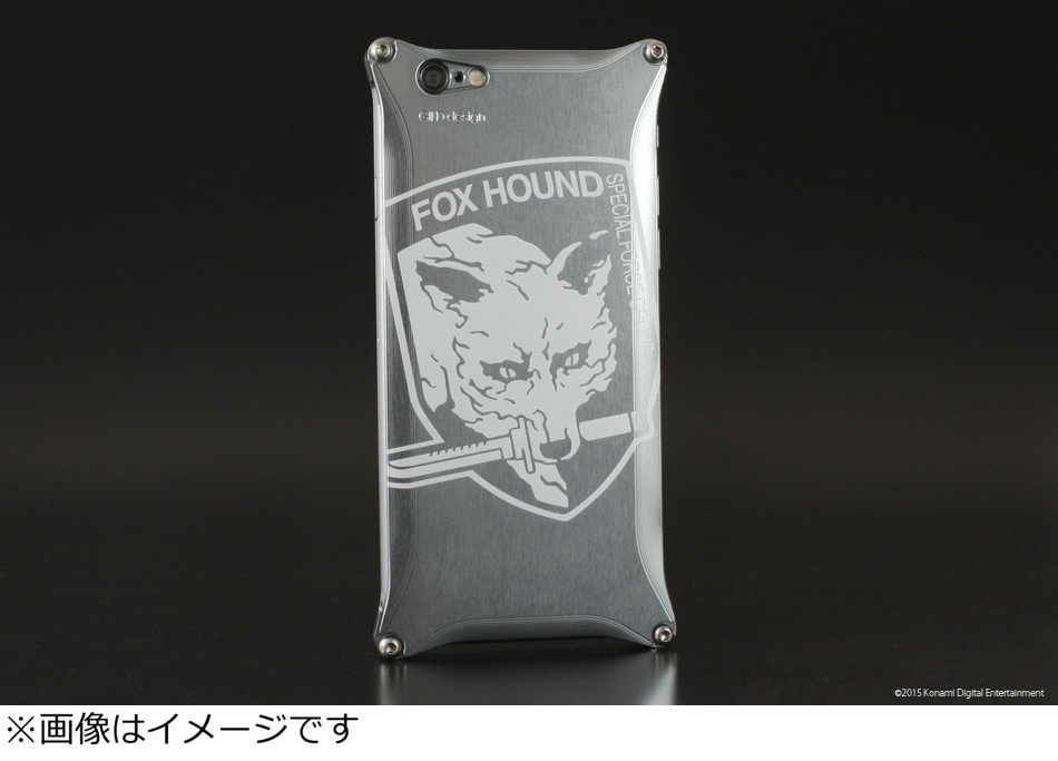 iPhone 6s／6用　ソリッド　METAL GEAR SOLID V：FOXHOUND ver.　41435　GIKO-240MG3