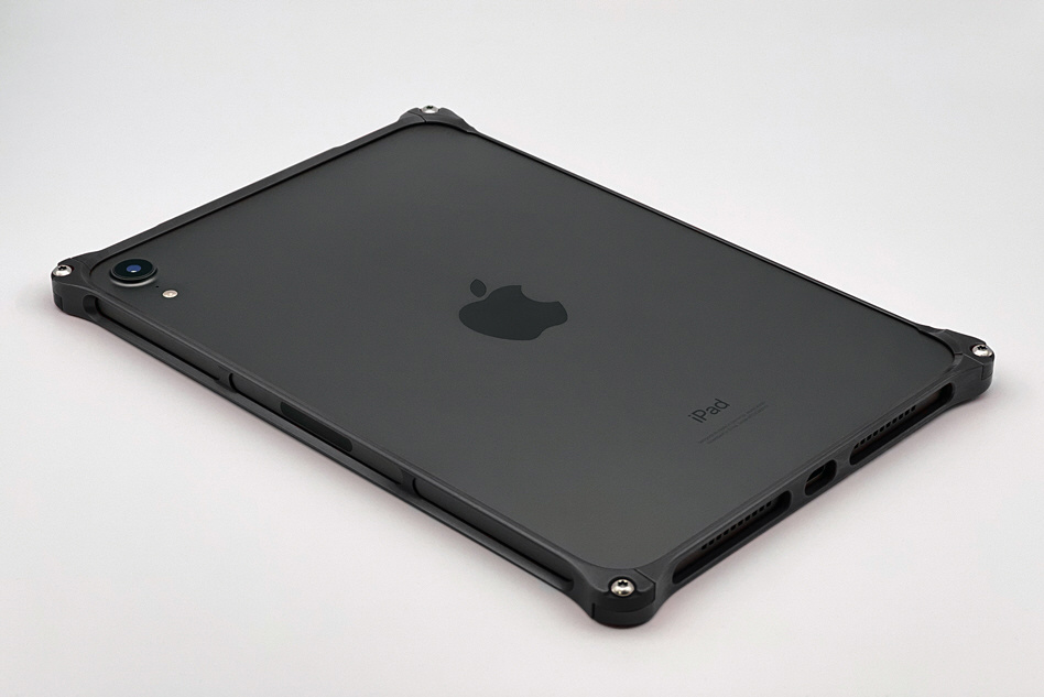iPad mini（第6世代）用 ソリッドバンパー ブラック GPD-103B｜の通販