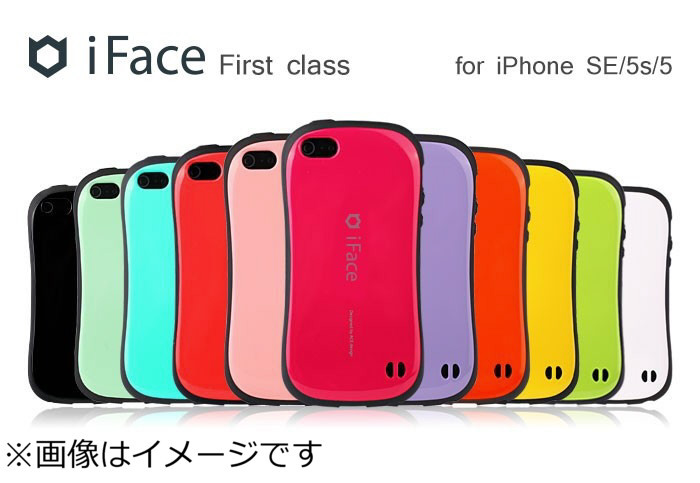 【在庫限り】 iPhone 5用　iface First Class ケース （ブラック）