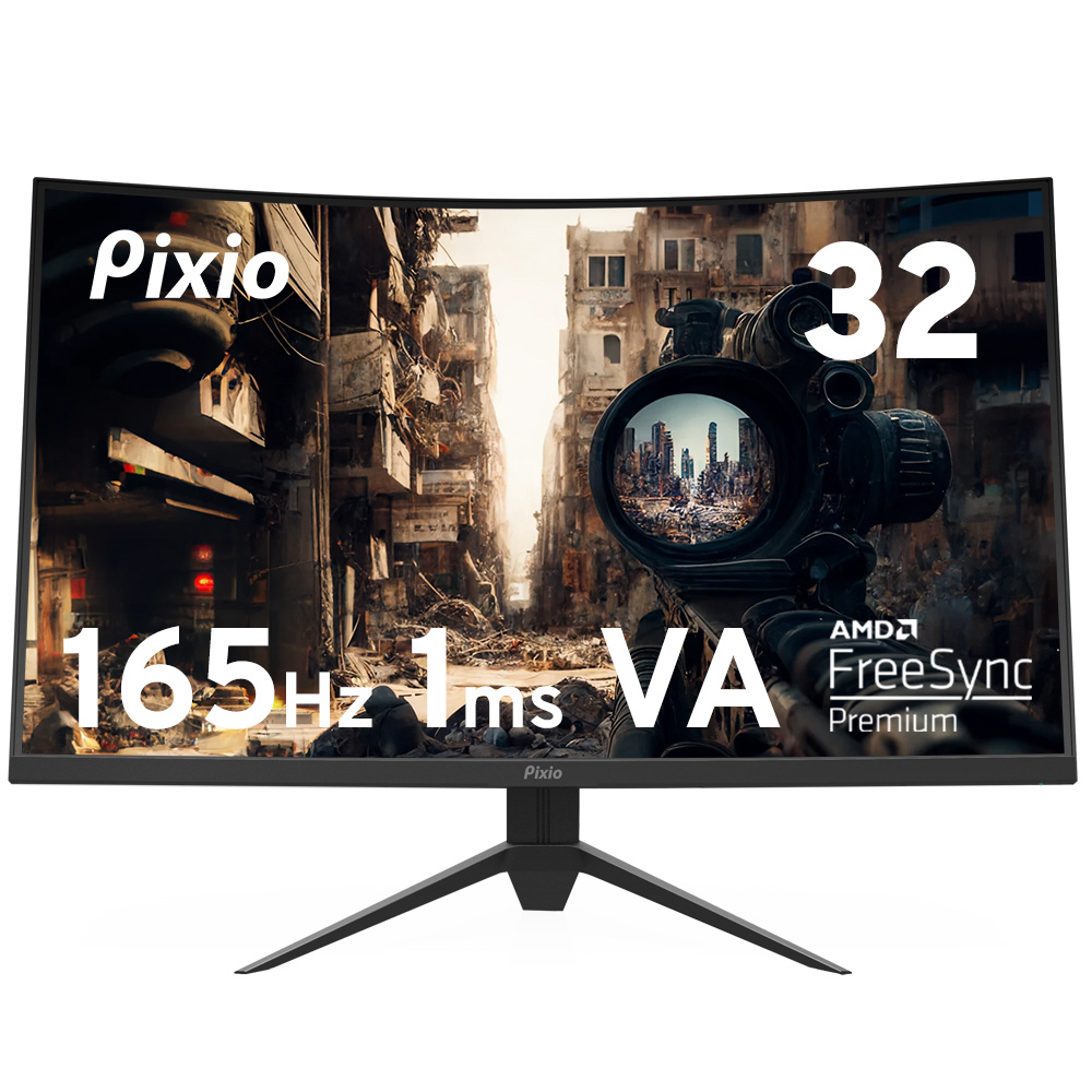 PXC327A-O ゲーミングモニター PXC327 Advanced ブラック ［31.5