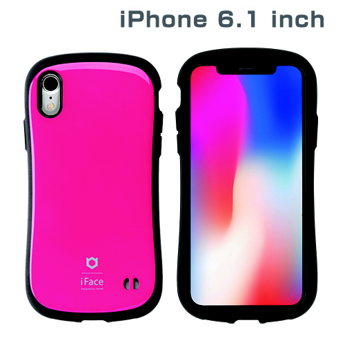 iPhone XR用 6.1専用 iFace First Class Standardケース(ホットピンク