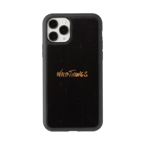 iPhone 11 Pro専用]WILD THINGS × kibaco Wood Case BLACK 663-916612