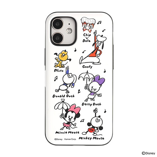 Iphone 12 Mini専用 ディズニーキャラクター Latootoo カード収納型 ミラー付きiphoneケース 599 9294 ミッキー フレンズ の通販はソフマップ Sofmap