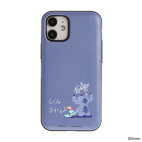 iPhone 12 mini専用]ディズニーキャラクター Latootoo カード収納型
