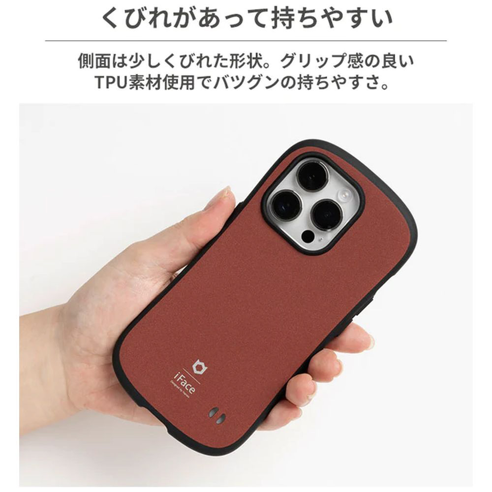 iPhone 15 Plus専用]iFace First Class Senseケース iFace グレー 41