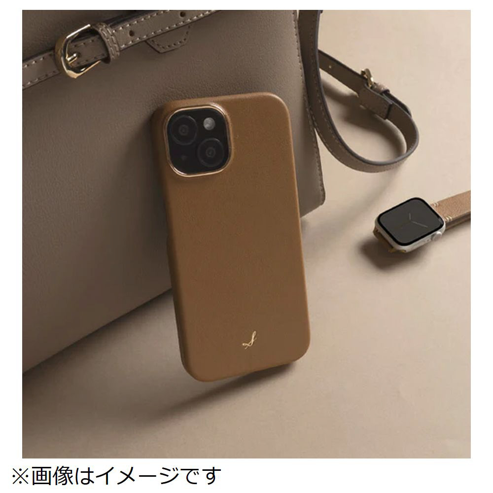 iPhone 15専用］salisty noble MagSafe対応 レザーハードケース