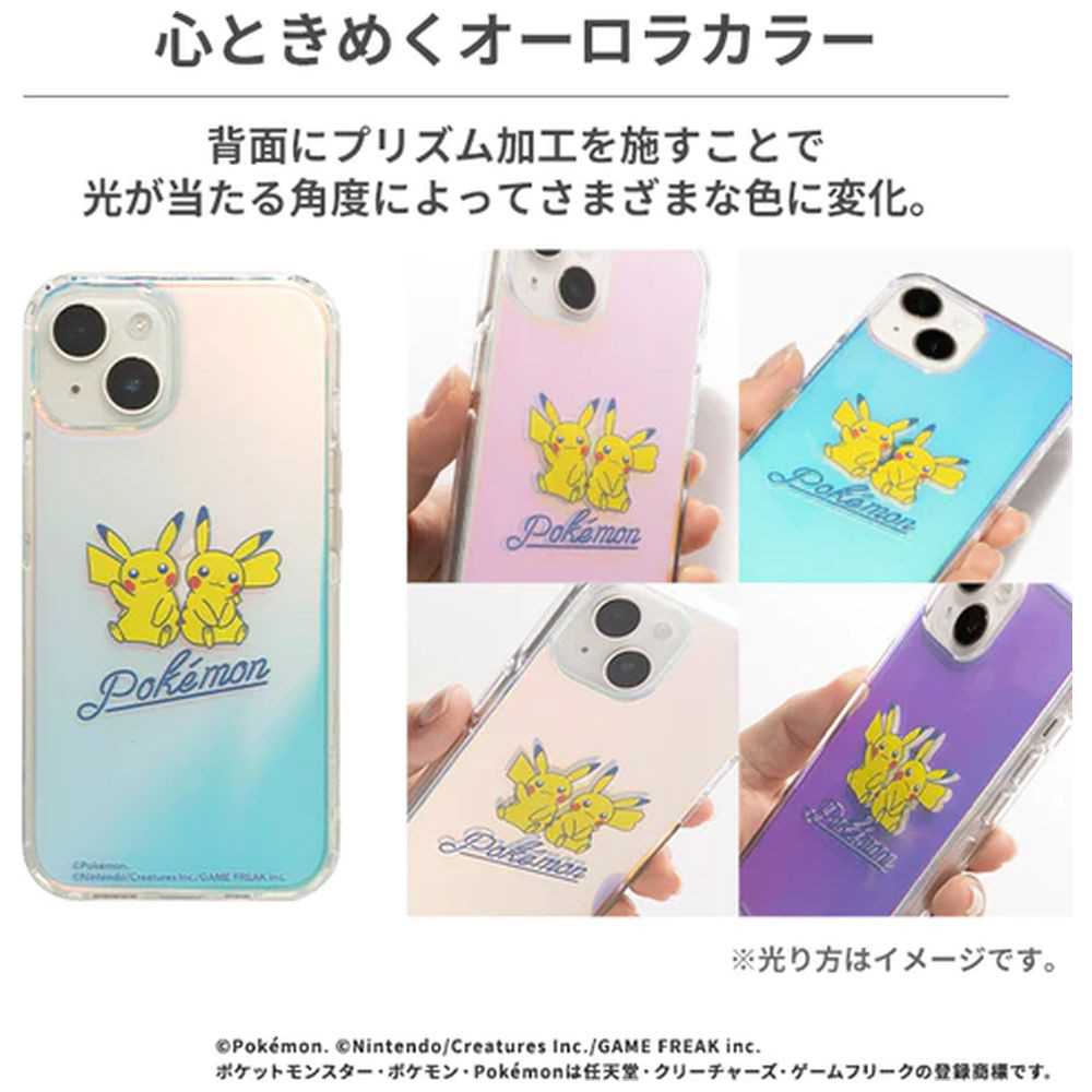 iPhone 15専用］ポケットモンスターHIGHER ハイブリッドケース ライン