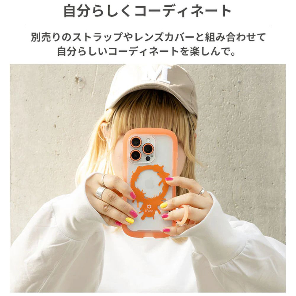 iPhone 14専用］iFace Reflection Neo Magnetic 強化ガラスクリア