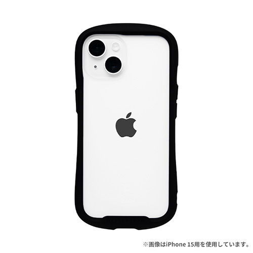 [iPhone 15 Pro専用]iFace Reflection Frost 強化ガラスクリアケース iFace ブラック 41-973530