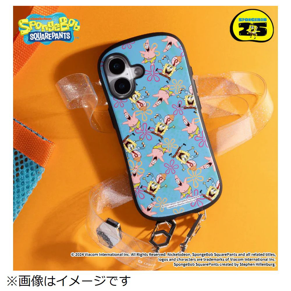 iPhone 16 Pro専用]スポンジ・ボブ iFace First Class MagSynqケース