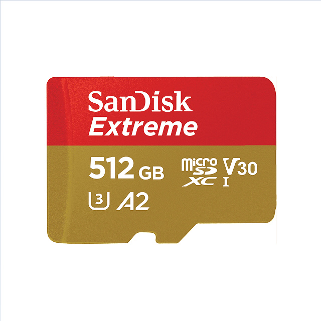 SanDisk エクストリーム microSDXC UHS-I 512GB SDSQXA0-512G-JN3MD  SDSQXA0-512G-JN3MD｜の通販はソフマップ[sofmap]