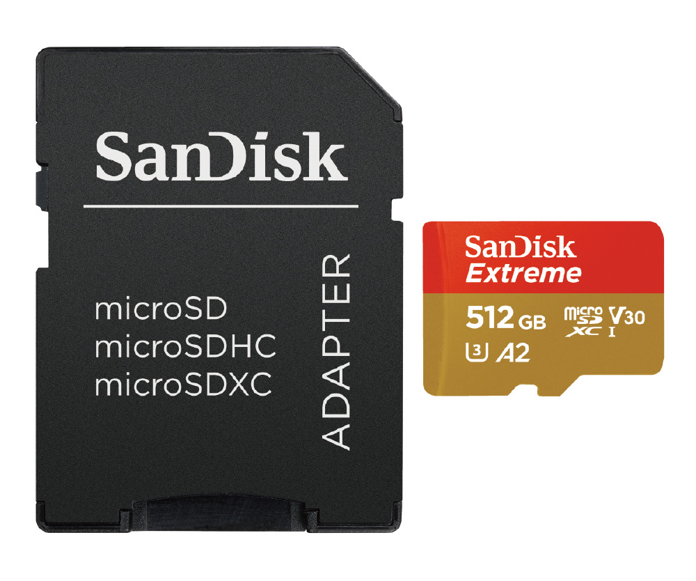 SanDisk Extreme microSDXC UHS-Iカード 512GB SDSQXAV-512G-JN3MD  SDSQXAV-512G-JN3MD ［Class10 /512GB］ 【sof001】