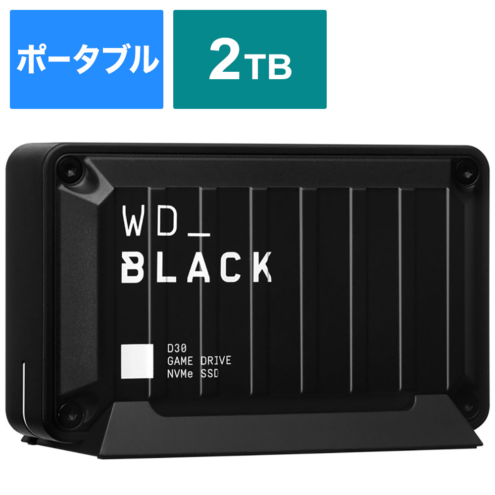 WD ポータブルSSD 2TB  外付けSSD  ジャンク品