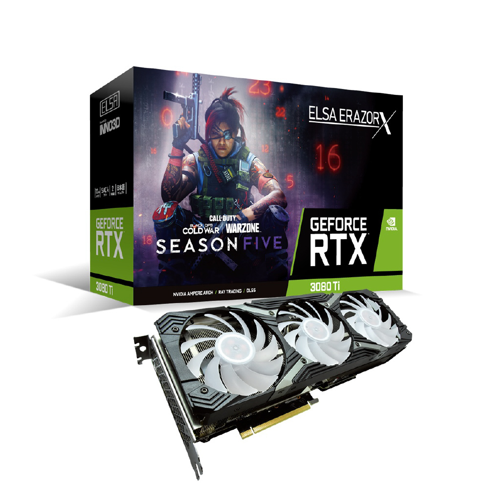 買取】グラフィックボード GeForce RTX 3080 Ti ERAZOR X GD3080T